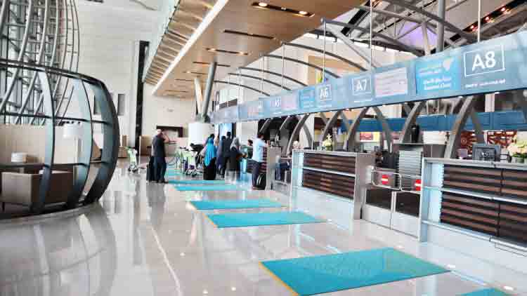 ഒ​മാ​നി​ലെ വി​മാ​ന​ത്താ​വ​ള​ങ്ങ​ളി​ലൂ​ടെ യാ​ത്ര​ചെ​യ്​​ത​ത്​ 16.21 ദ​ശ​ല​ക്ഷം പേ​ർ