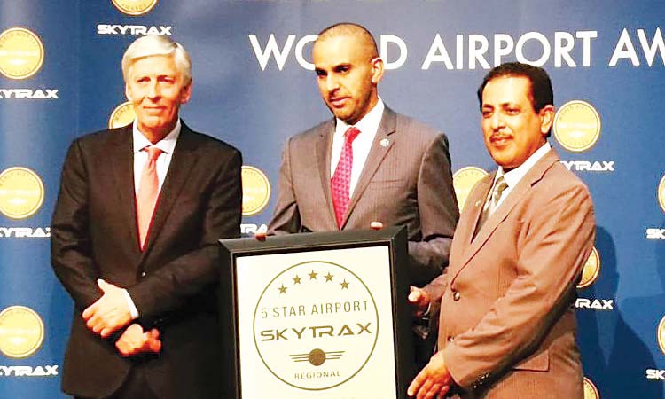 ലോ​ക​ത്തെ മി​ക​ച്ച വി​മാ​ന​ത്താ​വ​ള​ങ്ങ​ളു​ടെ നി​ര​യി​ൽ മ​സ്​​ക​ത്തും സ​ലാ​ല​യും