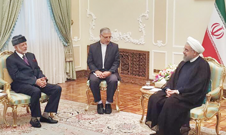 യൂസുഫ്​ ബിൻ അലവിയുടെ  ഇറാൻ സന്ദർശനം തുടങ്ങി 