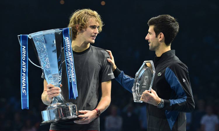 ദ്യോ​േകാവിച്ചിനെ കീഴടക്കി; എ.ടി.പി ഫൈനൽസിൽ സ്വവ്​രേവ്​ ചാമ്പ്യൻ