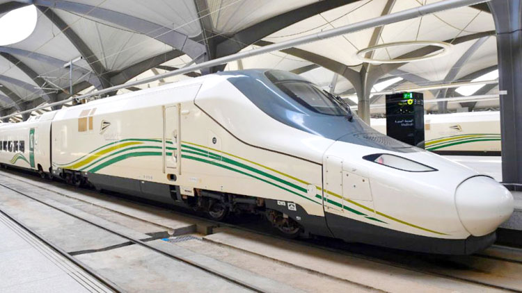 അ​ൽ​ഹ​റ​മൈ​ൻ ട്രെ​യി​ൻ വേ​ഗ​ത കൂ​ട്ടി; മ​ക്ക–മ​ദീ​ന യാ​ത്രാ​സ​മ​യം കു​റ​യും