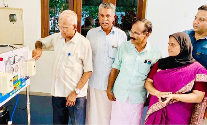 നാ​ട്ടു​കാ​രു​ടെ ദാ​ഹ​മ​ക​റ്റി ല​ബ്ബ​യു​ടെ  പ​റ​മ്പി​ൽ വീ​ട്