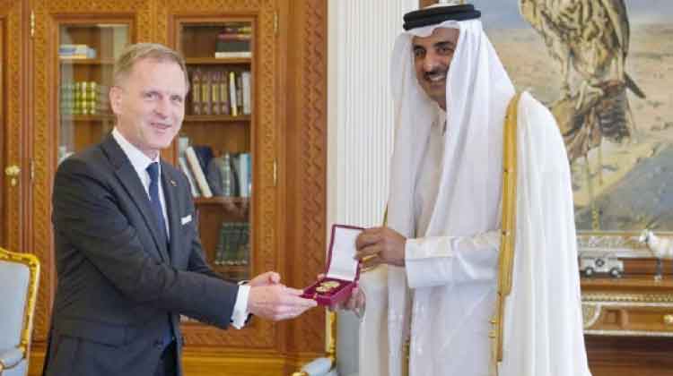 അമീറുമായി ജർമൻ അംബാസഡറുടെ കൂടിക്കാഴ്ച