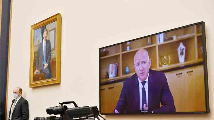 ടെക്​ ഭീമന്മാരെ ചോദ്യം ചെയ്​ത്​ അമേരിക്കൻ കോൺഗ്രസ്​ അംഗങ്ങൾ 