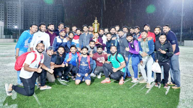 അംജദ് അലി മെമോറിയല്‍ ഫുട്​ബാൾ: അബ്രീക്കൊ ഫ്രെയ്‌റ്റ്‌ എഫ്.സിക്ക്​ കിരീടം