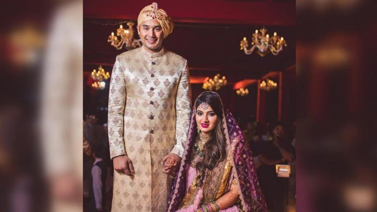 സാനിയയുടെ സഹോദരി അനവും​ അസ്​ഹറുദ്ദീ​െൻറ മകൻ ആസാദുദ്ദീനും വിവാഹിതരായി