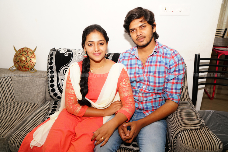 anu sithara and Husband anu sithara and Husband
