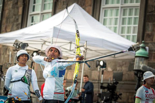 ലോക അമ്പെയ്ത്ത് ചാമ്പ്യന്‍ഷിപ്: ഇന്ത്യന്‍ വനിതകള്‍ക്ക് വെള്ളി