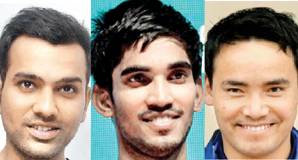 രോഹിത്, ശ്രീകാന്ത്, ജിതു റായ് അര്‍ജുന തിളക്കത്തില്‍