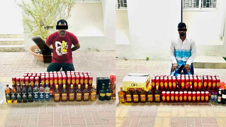 അനധികൃത മദ്യവിൽപന; രണ്ടുപേർ പിടിയിൽ