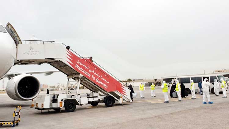 മ​​സ്​​​ക​​ത്തി​​ലു​​ണ്ടാ​​യി​​രു​​ന്ന ബ​​ഹ്റൈ​​നി​​ക​​ളെ തി​​രി​​ച്ചെ​​ത്തി​​ച്ചു