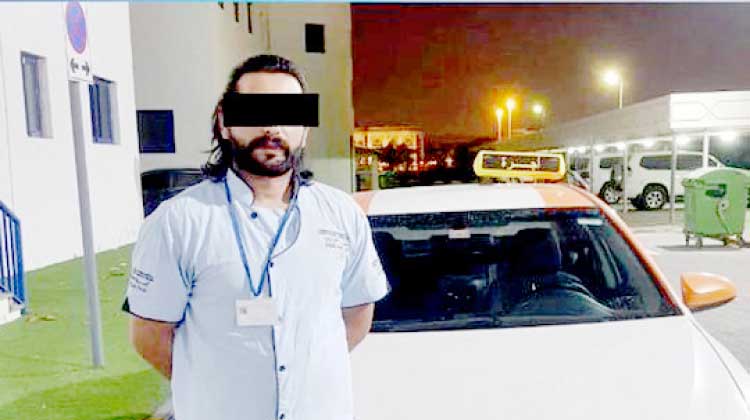 അ​പ​ക​ട​ക​ര​മാ​യ ഡ്രൈ​വി​ങ്​: ഷാ​ർ​ജ​യി​ൽ ടാ​ക്സി ഡ്രൈ​വ​ർ അ​റ​സ്​​റ്റി​ൽ