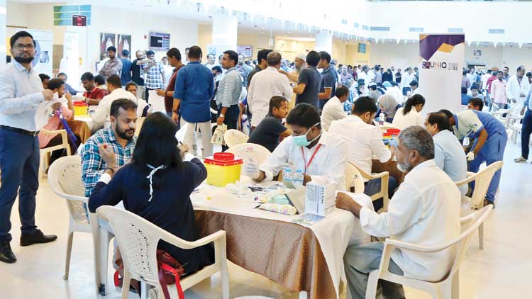 ആയിരങ്ങൾക്ക്​ ആശ്വാസമായി ​ഏഷ്യൻ മെഡിക്കൽ ക്യാമ്പ്