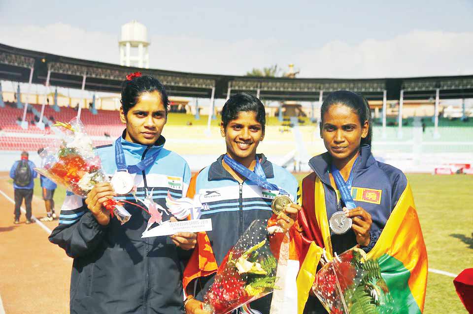 ദ​ക്ഷി​ണേ​ഷ്യ​ൻ ​െഗയിംസിൽ ഇ​ന്ത്യ ര​ണ്ടാ​മ​ത്​: അത്​ലറ്റിക്​സിൽ നാലു​ സ്വർണം; വോളിബാളിൽ ഡബ്​ൾ