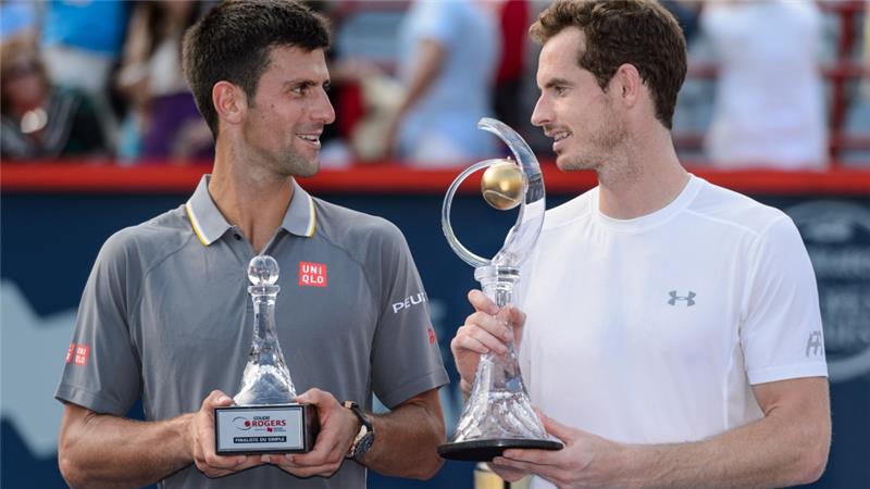 ദ്യോകോവിച്ചിന് വീണ്ടും കാലിടറി; റോജേഴ്സ് കപ്പ് മുറെക്ക്