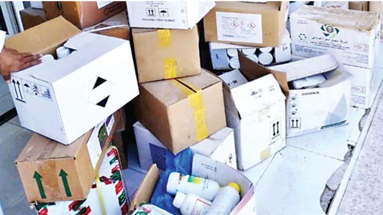 നിരോധിത കീടനാശിനി പിടിച്ചെടുത്തു