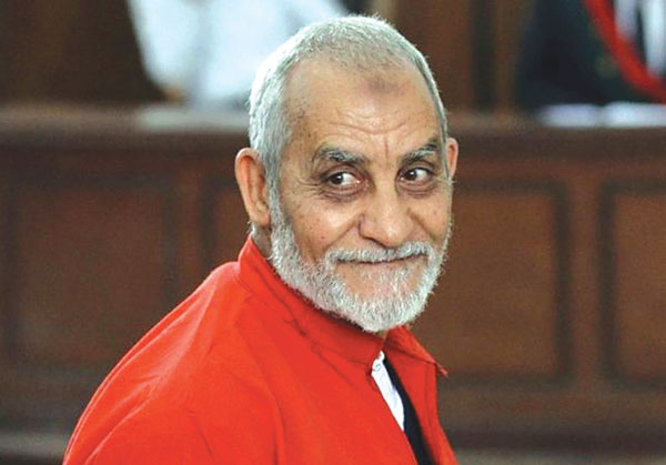 ബ്രദര്‍ഹുഡ് നേതാവ് ബദീഅ് ഉള്‍പ്പെടെ 94 പേര്‍ക്ക് ജീവപര്യന്തം