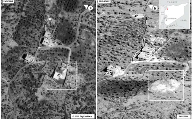 ബ​ഗ്ദാ​ദി​ വധം; രഹസ്യതാ​വ​ള​ത്തി​ലെ ചി​ത്ര​ം പു​റ​ത്തു​വി​ട്ട് പെൻറ​ഗ​ൺ