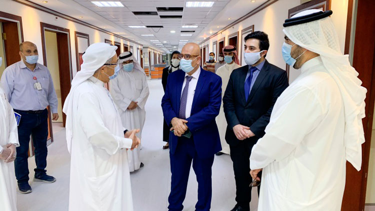 ബ​ഹ്​​റൈ​ൻ ഇ​ൻ​റ​ർ​നാ​ഷ​ന​ൽ ഹോ​സ്​​പി​റ്റ​ലി​ൽ കോ​വി​ഡ്​ ചി​കി​ത്സ കേ​ന്ദ്രം തു​ട​ങ്ങി