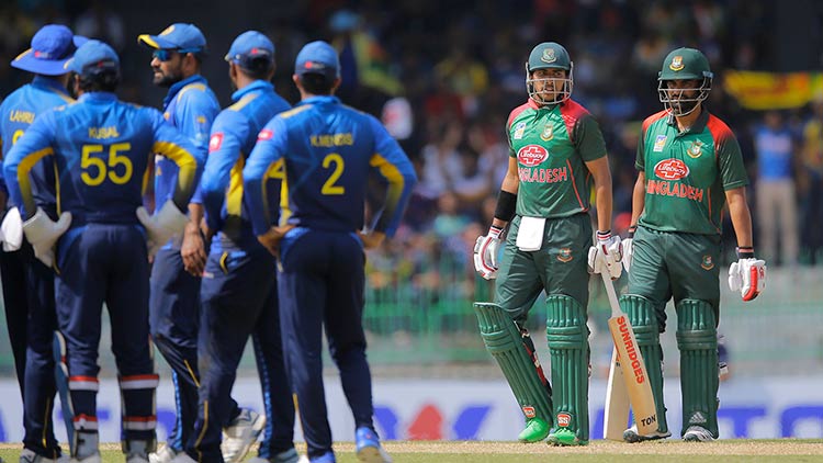 ബം​ഗ്ലാ​ദേ​ശി​നെ​തിരെ ലങ്കക്ക്​ ജയം; പരമ്പര