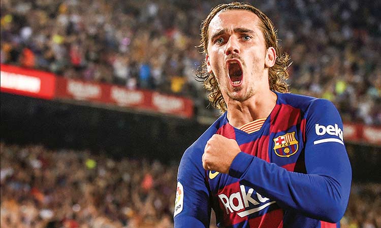 ഇരട്ട ഗോളുമായി ഗ്രീസ്മാൻ; ബാഴ്സക്ക് തകർപ്പൻ ജയം ഇരട്ട ഗോളുമായി ഗ്രീസ്മാൻ; ബാഴ്സക്ക് തകർപ്പൻ ജയം