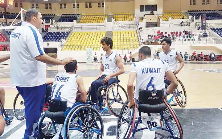 പ​ശ്ചി​മേ​ഷ്യ​ൻ ചാ​മ്പ്യ​ൻ​ഷി​പ്​ കു​വൈ​ത്ത് പാ​രാ​ലി​മ്പി​ക്സ്  ബാ​സ്ക​റ്റ്​​ബാ​ൾ ടീ​മി​ന് വി​ജ​യ​ത്തു​ട​ക്കം
