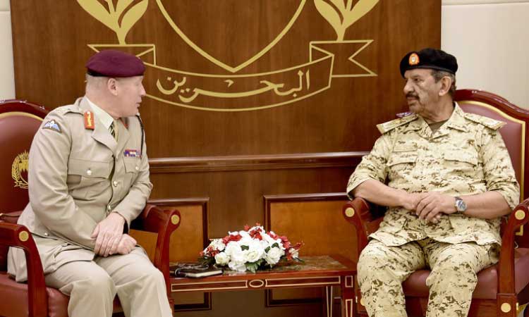 ബി.ഡി.എഫ്​ കമാൻഡർ ഇൻ ചീഫിനെ ബ്രിട്ടീഷ്​ സൈനിക വകുപ്പ്​​ ഉപദേശകൻ സന്ദർശിച്ചു