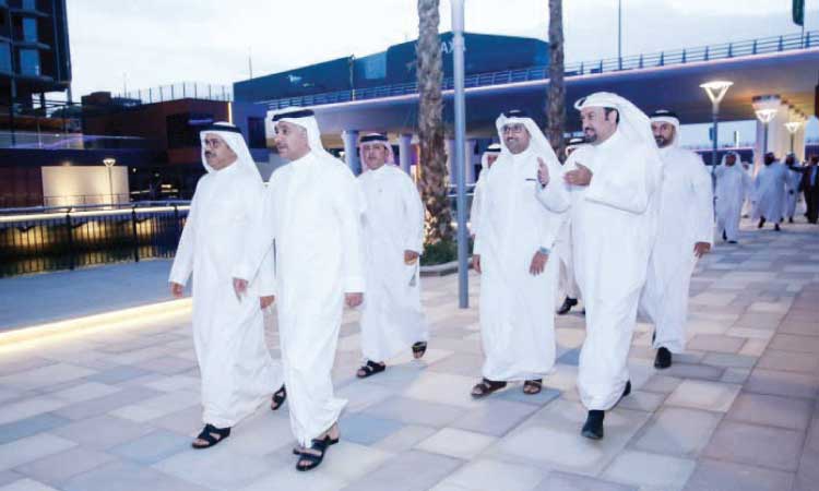 മന്ത്രിയും സംഘവും ബഹ്​റൈൻ ബേ സന്ദർശിച്ചു