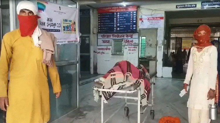 മുസ്​ലിമായതിനാൽ ചികിത്സ നിഷേധിച്ചു; ആംബുലൻസിൽ പ്രസവിച്ച യുവതിയുടെ കുഞ്ഞ്​ മരിച്ചു