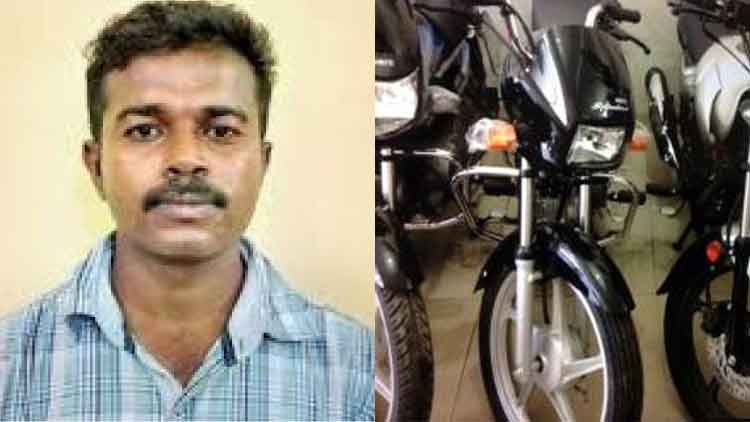 േലാക്​ഡൗൺ കാലത്ത്​ ബൈക്കുകൾ മോഷ്​ടിച്ച പുരോഹിതൻ അറസ്​റ്റിൽ