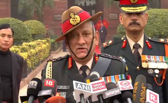 രാജ്യ സുരക്ഷക്കായി പുതിയ യുദ്ധതന്ത്രം -സംയുക്ത സേനാ മേധാവി