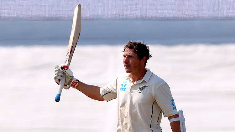 ബി.​ജെ. വാ​ട്​​ലി​ങ്ങി​​ന്​ ഇ​ര​ട്ട സെ​ഞ്ച്വ​റി; ജ​യം ല​ക്ഷ്യ​മി​ട്ട്​ കി​വീ​സ്​