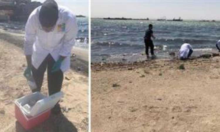 ക​ട​ലി​ന്​ ക​റു​പ്പു​നി​റം: പ​രി​സ്ഥി​തി പ്ര​വ​ര്‍ത്ത​ക​ര്‍ പ​രി​ശോ​ധി​ച്ചു