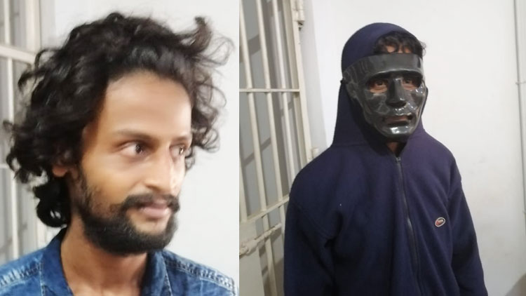 രാത്രി സഞ്ചാരിയായ യുവാവ് പിടിയിൽ; താമസസ്ഥലത്ത് നിന്ന് ബ്ലാക്ക്​മാൻ വസ്ത്രങ്ങൾ കണ്ടെടുത്തു