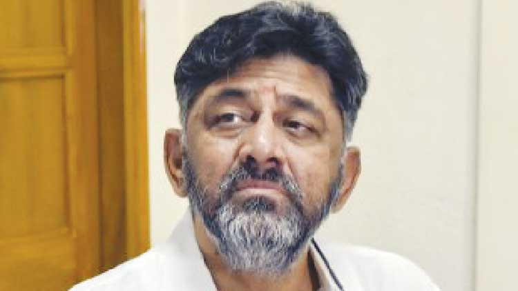 ജാമ്യം ലഭിച്ച ഡി.കെ. ശിവകുമാർ  ഇന്ന്​ ബംഗളൂരുവിൽ