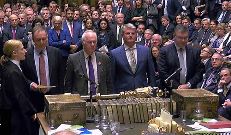 ബ്രെക്​സിറ്റ്​ ബിൽ സമയക്രമത്തിന്​ എം.പിമാര​ു​െട പിന്തുണയില്ല