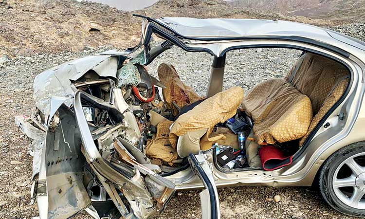 ബുറൈമിയിൽ വാഹനാപകടം: നാലു​ പേർ മരിച്ചു