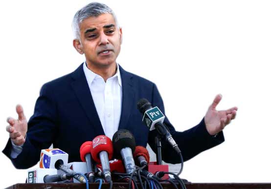 ലണ്ടൻ മേയർ സാദിഖ്​ ഖാൻ ‘2018ലെ മികച്ച രാഷ്​ട്രീയക്കാരൻ’