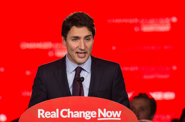 കാനഡയില്‍ ലിബറല്‍ പാര്‍ട്ടിക്ക് ജയം; ജസ്റ്റിന്‍ ട്രൂഡോ  പ്രധാനമന്ത്രി