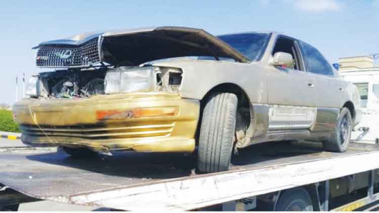 വ്യാജ നമ്പർ പ്ലേറ്റ്​ ഉപയോഗിച്ച്​ കാർ ഡ്രിഫ്​റ്റിങ്​; രണ്ടുപേർ പിടിയിൽ