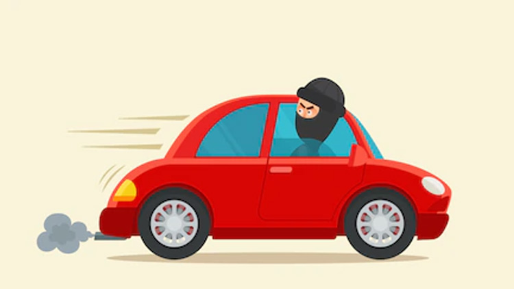 കാർ മോഷണം പോയി