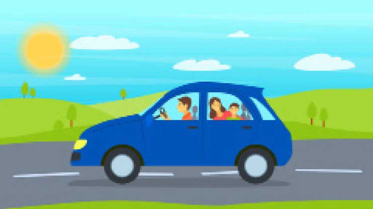 കാർയാത്ര: കുടുംബമാണെങ്കിൽ മാത്രം യാത്രക്കാരുടെ എണ്ണം മൂന്നാകാം
