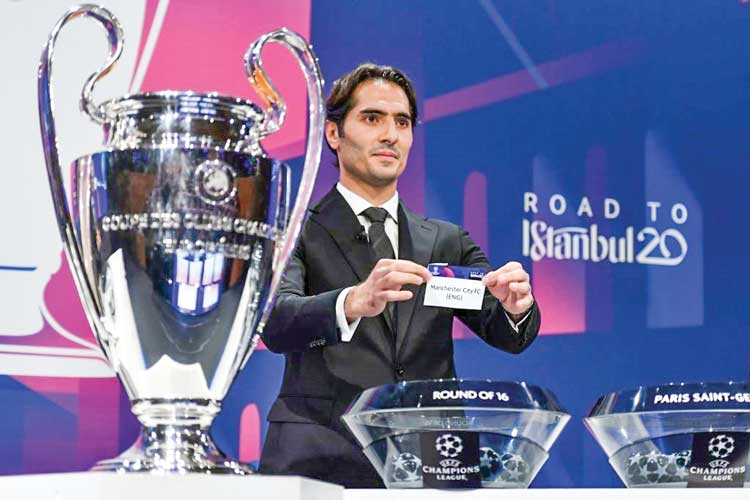 ചാ​മ്പ്യ​ൻ​സ്​ ലീ​ഗ്​: റ​യ​ൽ x മാ​ഞ്ച​സ്​​റ്റ​ർ സി​റ്റി പ്രീ​ക്വാ​ർ​ട്ട​ർ