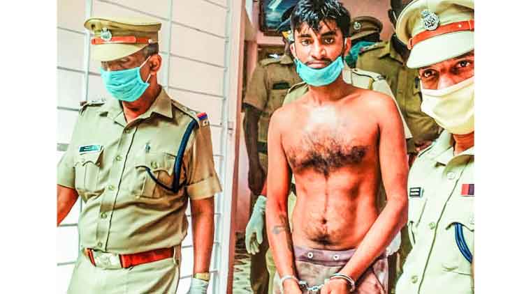 കുഞ്ഞന്നാമ്മ കൊലക്കേസ്​: തെളിവെടുപ്പിലും കൂസാതെ മകൻ നിധിൻ