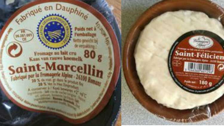 ബാ​ക്ടീ​രി​യ ബാ​ധ: ര​ണ്ടു ത​രം ഫ്ര​ഞ്ച് ചീ​സുകൾ വേണ്ട