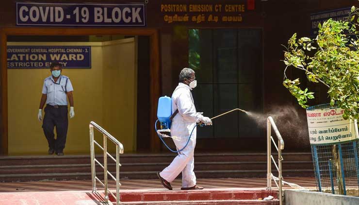 കോവിഡ്: ചെന്നൈയിൽ ആശുപത്രികൾ നിറയുന്നു; ക​ല്യാ​ണ മ​ണ്ഡ​പ​ങ്ങ​ളും വി​ദ്യാ​ല​യ​ങ്ങ​ളും ഏ​റ്റെ​ടു​ക്കു​ന്നു 