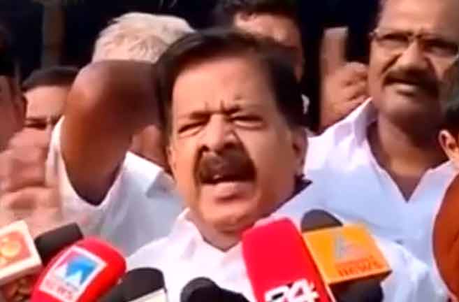 ആന്തൂർ: ലോക കേരള സഭ വൈസ്​ ചെയർമാൻ സ്ഥാനം ചെന്നിത്തല രാജി​െവച്ചു