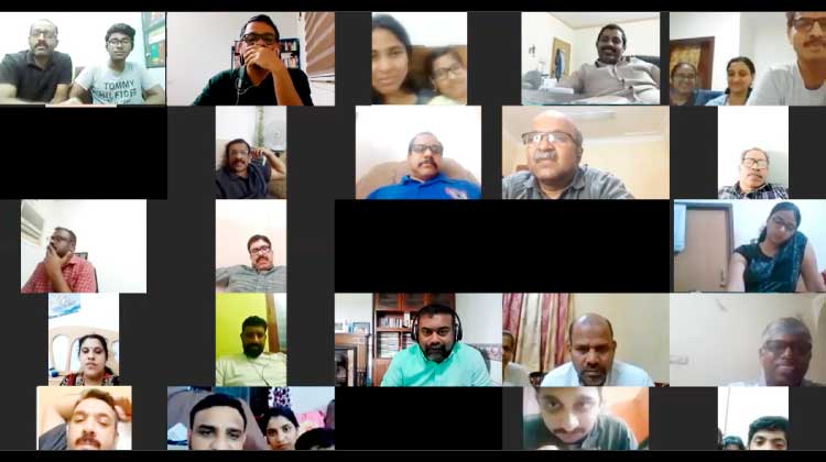 കോ​വി​ഡ്​ കാ​ല​ത്ത്​ ​െവ​ർ​ച്വ​ൽ​ വാ​യ​നാ​സം​വാ​ദ പ​രി​പാ​ടി​യു​മാ​യി ചി​ല്ല