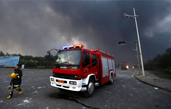 ചൈനീസ് തുറമുഖത്ത് വന്‍ സ്ഫോടനം; 50 മരണം