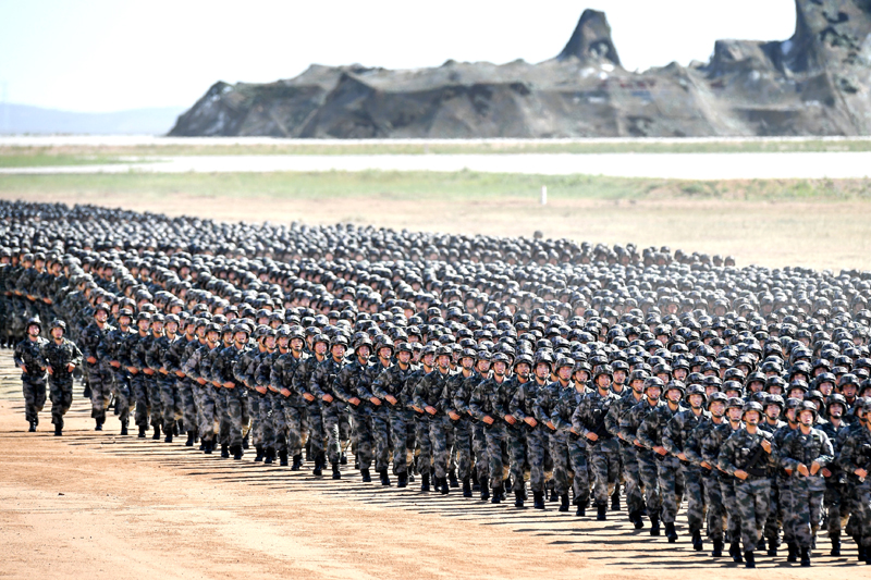 ശ​ത്രു​ക്ക​ളെ നേ​രി​ടാ​ൻ സൈ​ന്യം സു​സ​ജ്ജം -ഷി ​ജി​ൻ​പി​ങ്​